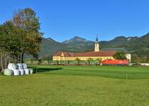 1116 104 mit einem KLV am 13.10.2013 bei Niederaudorf. 