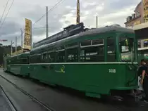 B4S 1488 unterwegs auf der Linie 1 am Bhf. SBB, 22.09.2015