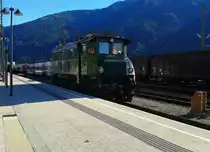 1245 005-2 am 20.9.2015 beim Stürzen in Spittal-Millstättersee.
