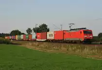 189 005 mit KT 41313 (Hamburg-Waltershof–Praha-Uhrineves) am 04.09.2014 zwischen Bad Bevensen und Uelzen