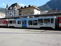 MGB - Personenwagen 2 Kl. B  4218 im Bahnhof Brig am 06.09.2015