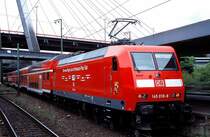  145 018  Ludwigshafen Hbf  22.07.99  ( Pfalz Takt )