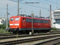 151 012-2 am 05.Juni 2003 im Frachtenbahnhof Wien Matzleinsdorf