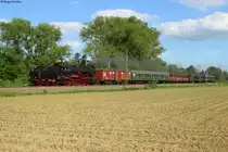58 311 mit dem DPE **** (Mühlacker-Ettlingen West) bei Diedelsheim, 17.05.2015.
