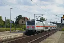 Auf Test Fahrt 146 569-9 mit Bombardier Twindexx Doppelstockwagen Ganitur in Rackwitz bei Leipzig 25.09.2015