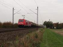 185 406-6 der IGE zu sehen am 14.10.15 in Neu-Ulm.