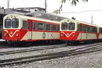 AFR SPC55 und SPC43 am 06.Juni 2014 in Fenchihu Station.