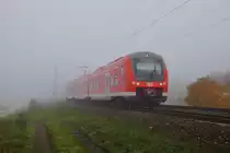 440 820-9 ist am 27.10.15 als RB in Richtung Würzburg unterwegs gesehen bei Thüngersheim.