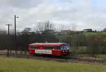 798 307-4 der Wiesentatalbahn hier am 07.11.15 in Schleiz.