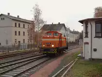 V60 1264 der RIS zu sehen am 06.11.15 in Oelsnitz/V.