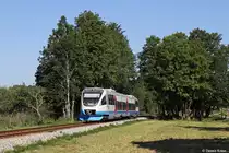 VT 0001 als BOB 74235 am 30.08.2015 bei Tegernsee.