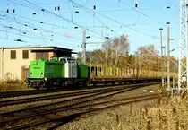 Am 08.11.2015 kam die 202 287-9 von der SETG aus Richtung Niedergörne nach Borstel .