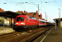 Am 08.11 .2015 stand  die 182 024-0   von der DB in Stendal .