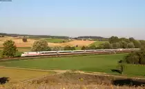 401 015-1  Pforzheim  als ICE 591 (Hamburg Altona-München Hbf) bei Helmsheim 1.10.15