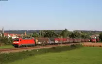 152 013-9 mit einem Mischer bei Heidelsheim 1.10.15