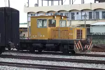 Engineering Wartungsfahrzeug 004 am 08.Juni 2014 in der Fangliao Station. 