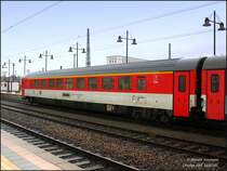 1.Kl. Wagen CZ-CD 73 54 10-91 014-6 (Apmz143) am EC370 Wien S�dbf - Aarhus in Dresden Hbf, 15.02.07.
