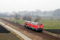 217 017 und 217 018 vor Alt�tting (19.02.2007)
