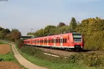 425 311-8 und 425 314-2 als RE 19531 (Karlsruhe Hbf-Stuttgart Hbf) bei Ellental 12.10.15