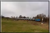 140 042 der Press fuhr am 22.11.2015 durch Oberjössnitz bei Plauen