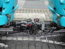 VGF Bombardier S-Wagen Kupplung nochmal vom nahen am 21.11.15 in Frankfurt