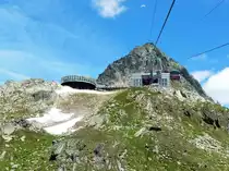 Bergstation der Gondelbahn Bettmeralp-Bettmerhorn auf 2647 m.ü.M. (Fahrtzeit 8 Minuten) - 25.06.2015