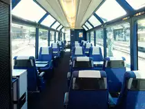 Inneneinrichtung eines 1. Klasse-Wagens des Golden Pass Panoramazuges - 02.11.2015