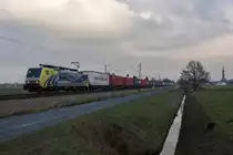 189 912  Cream  mit einem EKOL am 27. November 2015 bei Übersee.