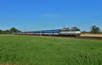 350 001 mit einem EC am 26.08.2015 bei Stary Kolin. 