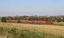 245 015 mit RB 27044 am 30.09.2015 bei Dorfen.