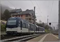 Sieht aus wie frisch ausgepackt: Ein nummernloser SURF (S�rie Unifi�e Romande pour R�seau Ferr� m�trique) ABeh 2/6 MOB / MVR in Chernex. Morgen, am 11.12.15 wird ein solcher Zug in St-L�gier eingeweiht.
8. Dez. 2015