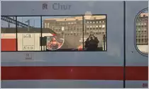 Als Churer ein Selfie im Angesicht des ICE71  Chur  in Zürich HB. (13.12.2015)