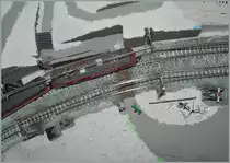 Schnee am Südbahnhof - doch selbst bei einem kleine Landschaftsteil gibt es unendliche viel zu tun und so ein (vergrössertes) Bild zeigt eindrücklich, wo noch Arbeit auf mich wartet.
19. Dez. 2015