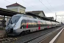 Abellio 442 616 Regionalexpress Bitterfeld - Kassel-Wilhelmshöhe in Nordhausen 20.12.2015