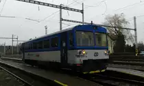 810 573-6 wartet am 20.11.2015 in Rybnik(CZ) auf seinen nächsten Einsatz.