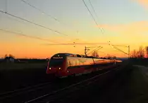 442 773 DB Regio bei Bad Staffelstein am 07.12.2015.