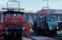 163 005 + E71 28  M. - Freimann  08.10.77