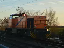 275 019-8 als Nachschuß auf der K33 Brücke bei Allerheiligen. 8.1.2016