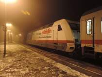 Am 11.1.16 war die 101 071-9 am IC 2372