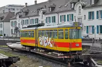 Am 04.01.2016 begann der Verlad der Be 4/6 101-115 der BLT auf dem ehemaligen Gelände der Bauwerkstatt. Als dritten Wagen wird der Be 4/6 109 am 05.01.2016 kurz nach 8 Uhr in der Früh verladen. Die Reise mit der Eisenbahn bringt die Wagen nach Belgrad, wo sie eine neue Heimat finden.