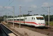 401 577 mit ICE 77 (Kiel Hbf–Z�rich HB) am 12.09.2014 in Ashausen