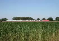 120 xxx mit IC 1981 (Flensburg–M�nchen Hbf) am 12.09.2014 zwischen Ashausen und Winsen (Luhe)