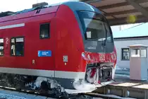 440 045-3 mit Schneebärtchen in Plattling 17.01.2016