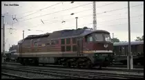 232036 wartet am 6.5.1993 im BW Arnstadt auf den nächsten Einsatz.