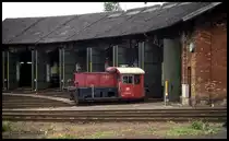 Köf II 323849 im BW Bebra am 6.5.1993.
