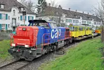 Als letzter wird der Be 4/6 105 der im BEB Look lackiert ist zum Verladeort gezogen. Somit ist klar, Basel und die Region haben es nicht verstanden ein historisch wertvolles Fahrzeug als Oldtimer zu behalten. Ich bin überzeugt, dass dieser entscheid noch bedauert wird. Am 06.01.2016 kurz vor 16 Uhr holt die Am 843 088-6 die letzten Wagen ab und somit wird das Kapitel Be 4/6 101 - 115 in Basel für immer beendet.