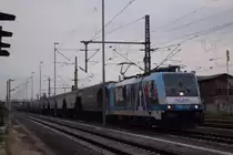 186 110 wartete am  26.06.2013 auf Weiterfahrt in Leipzig Plagwitz