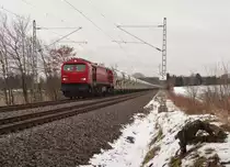 V330.5 hvle zu sehen am 25.01.16 in an der Schöpsdrehe bei Plauen/V..
