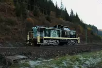 295 076-4 Railsystems RP im Frankenwald bei Steinbach am 03.11.2015