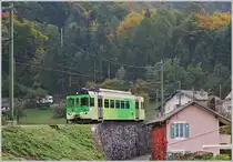 Der ASD BDe 4/4 402 als Regionalzug 425 kurz vor Aigle.
(14.10.2015)